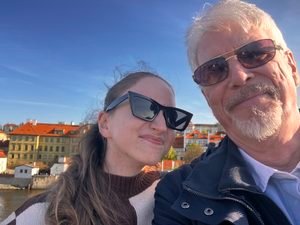 Michelle and Nick in Prague